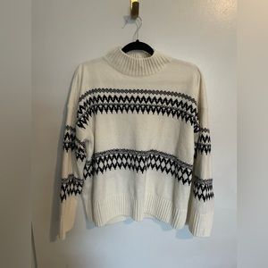 Women’s Christian Siriano Fair Isle sweater Medium